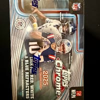 IMG_8254 Topps Chrome NFL 2025 Value Box