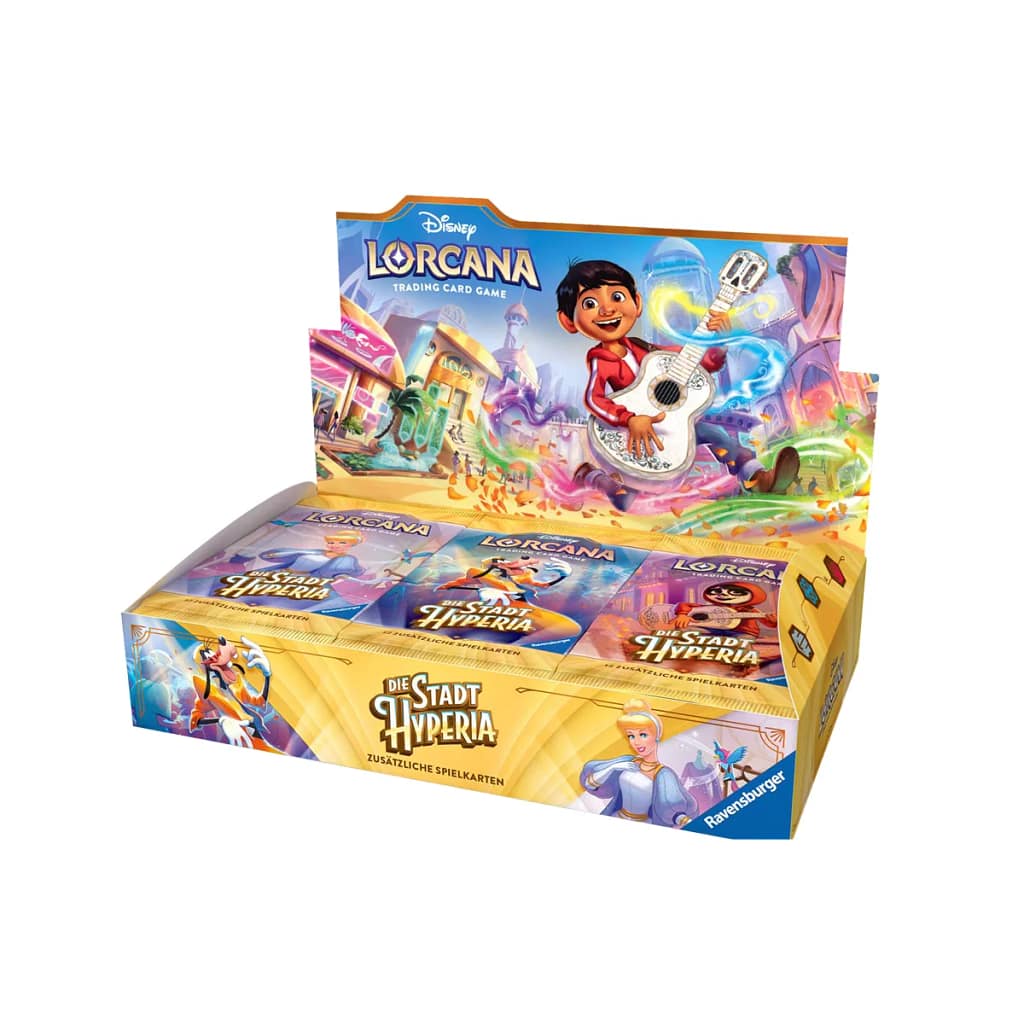 Lorcana Die Stadt Hyperia: Display (24 Booster) - Deutsch