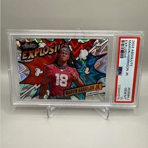 panini absolute 2024 marvin harrison jr. explosive psa 10