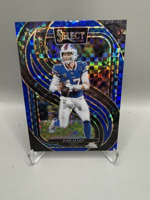 s-l1600-7 Panini Select 2024 - Josh Allen - Premier Level Blue Prizm /175