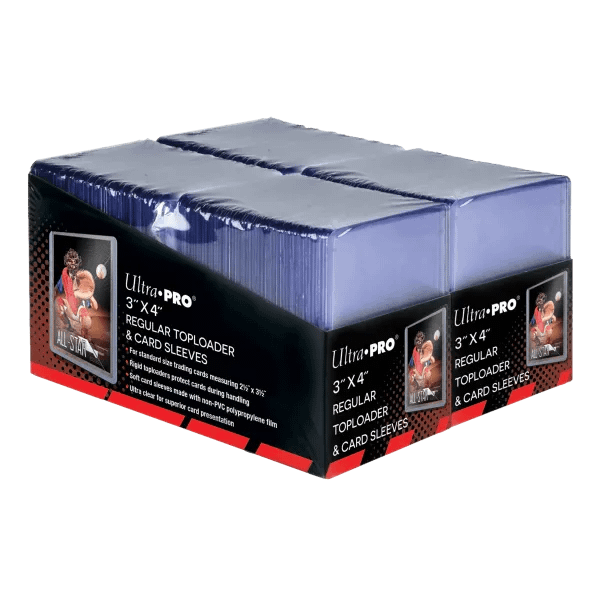 Ultra Pro - 3"x4" Regular Toploader + Soft Sleeves (200er Set)