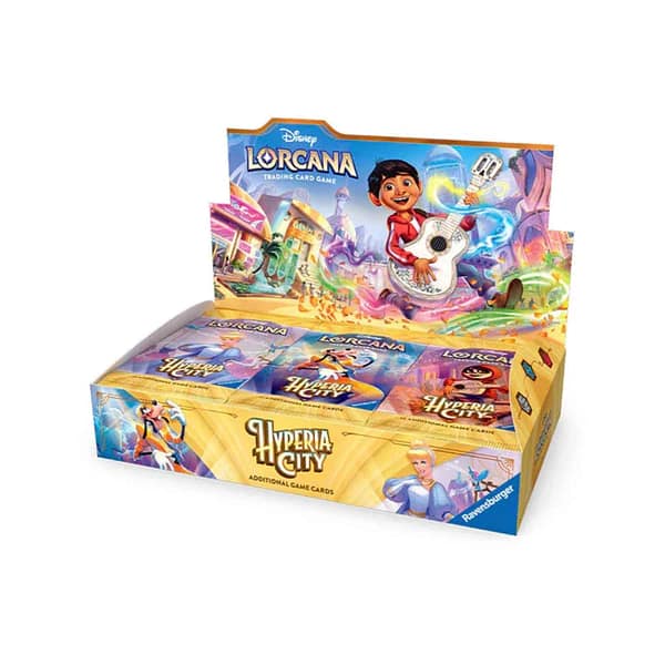 ravensburger-disney-lorcana-set-14-hyperia-city-booster-display-en Lorcana Die Stadt Hyperia: Display (24 Booster) - Englisch
