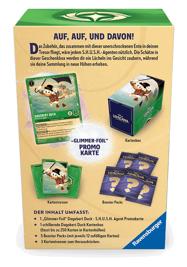 499370-Disney-Lorcana--Set-11-Winterzauber-Schatzkiste-der-Luminari--DE-_2.png Lorcana Geschenkbox: Dagobert Duck